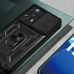 Панель BeCover Military для Xiaomi 13 Lite Black (709163) - мініатюра 4