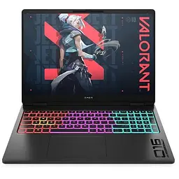 Ігровий ноутбук HP Omen 16-ak0018nn Ryzen AI 7 350 50GHz,2.5K,16GB DDR5,1TB,RTX 5070 8GB,DOS