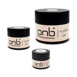 Полігель PNB UV/LED Acryflex Gel Milky Charm 50 мл - мініатюра 4