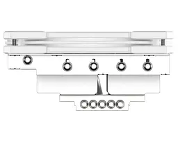 Кулер для процесора ID-Cooling IS-55 ARGB White 1700 AM5 (IS-55 ARGB White) - мініатюра 3