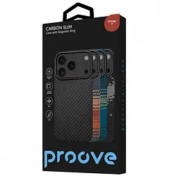 Чохол Proove Carbon Slim with Magnetic Ring iPhone 17 в асортименті - мініатюра 2