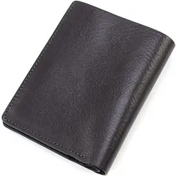 Чоловіче шкіряне портмоне GRANDE PELLE 11х14.5х2 см acs0029368 - мініатюра 4