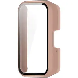 Чохол-накладка DK для Samsung Galaxy Fit3 (R390) Пластик Gloss Glass Full Cover (pink)