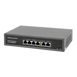 Комутатор мережевий POE GV-006-D-04+2P - мініатюра 2