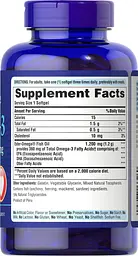 Омега-3 риб'ячий жир Puritan's Pride Omega-3 Fish Oil 1200 мг 100 капс - мініатюра 2