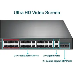 Комутатор TP-Link TL-SL1226P [171606] - мініатюра 6