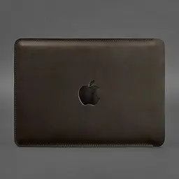 Шкіряний чохол BlankNote для MacBook 15-16 Темно-коричневий - мініатюра 3