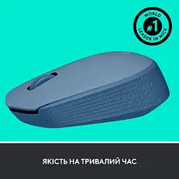 Бездротова миша Logitech M171 Wireless Blue/Grey (L910-006866) (910-006866) - мініатюра 5