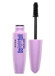 Водостійка туш для вій Avon «Захват. Ефект накладних вій», Чорніша чорного