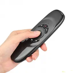 Пульт C120 бездротова мишка Air Mouse Keyboard з російською клавіатурою Аеропульт - мініатюра 3