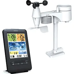 Метеостанція Sencor чорний (SWS9898WIFI) - мініатюра 9