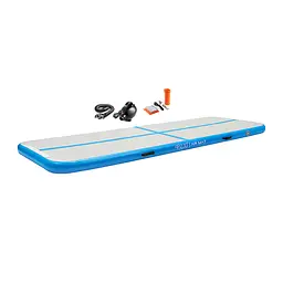 Мат гімнастичний надувний 4FIZJO Air Track Mat 300 x 100 x 10 cм 4FJ0091 (P-5907739311771) - мініатюра 1