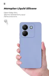 Чехол ArmorStandart ICON для Xiaomi Poco M7 Pro 5G Camera cover Lavender (ARM83149) - мініатюра 7