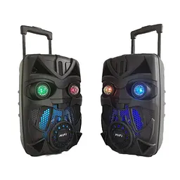 Акустична колонка BT Speaker RX-8178 Сабвуфер 8" 20W + Bluetooth + караоке - мініатюра 4