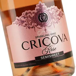 Вино ігристе Cricova Планета вин напівсолодке рожеве 0.75 л 13% - мініатюра 5