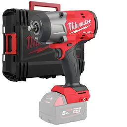 Гайковерт акумуляторний безщітковий 1/2'' MILWAUKEE, M18 FHIW2F12-0Х, 2034Нм, з кільцем (HDкейс) - мініатюра 2