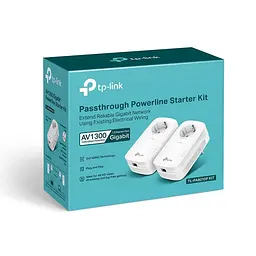 Гігабітний Powerline адаптер з вбудованою розеткою , TL-PA8010PKIT TP-LINK - мініатюра 3
