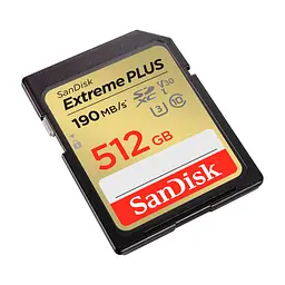 Карта пам'яті SanDisk 512GB SDXC class 10 UHS-I Extreme Plus (SDSDXWV-512G-GNCIN) - мініатюра 2