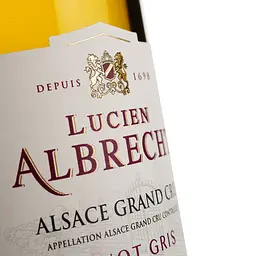 Вино Lucien Albrecht Pinot Gris Grand Cru Pfingstberg, біле, напівсолодке, 14%, 0,75 л - мініатюра 3