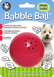 Інтерактивна іграшка-м'яч для собак Pet Qwerks Animal Sounds Babble Ball