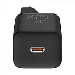 Мережевий зарядний пристрій Baseus Super Si Quick Charger 1C 25W EU чорний (CCSP020101) - мініатюра 4