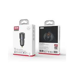 Зарядний пристрій XO CC45 1 USB QC 3.0 + 2 Type-C PD (60W) Black (XO-CC45-BK) - мініатюра 6