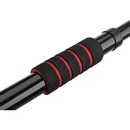 Турнік розсувний GYMTEK 63-100см чорно-червоний - мініатюра 4