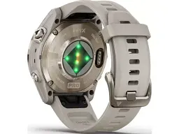 Смарт-годинник Garmin Epix Pro Gen 2 Sapphire 42mm Soft Gold w. Light S. Band (010-02802-10/11) - мініатюра 4