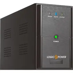 Джерело безперебійного живлення LogicPower LPM-U625VA Black, 625 ВА, 437 Вт