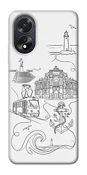 TPU чохол Demsky Odesa spirit для Oppo A38