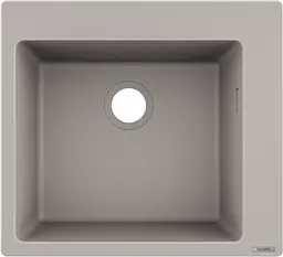 Кухонна мийка Hansgrohe S510-F450 560x510 Concretegrey 43312380, Sand