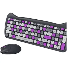 Комплект Canyon HSET-W6 Kitty Edition Wireless UA Violet (CNS-HSETW6VT) - мініатюра 5