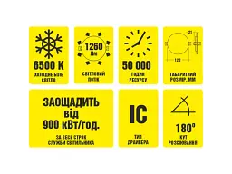 LED світильник стельовий Works WAL2201-18W - мініатюра 2