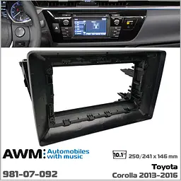 Перехідна рамка Toyota Corolla AWM 981-07-092 - мініатюра 6