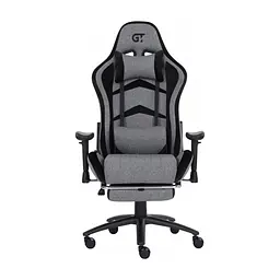 Крісло ігрове GT Racer X-2534-F Gray/Black Suede (X-2534-F Fabric Gray/Black Suede)