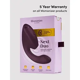 Вібратор Womanizer Next Duo з вакуумним стимулятором - мініатюра 22
