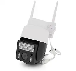 Видеокамера Wi-Fi уличная с сиреной 5mpx YOSO YOIPC43D5MP50 PTZ 2.8mm V380 - мініатюра 1