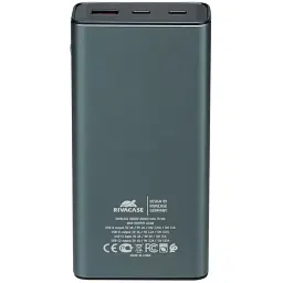Універсальна мобільна батарея Rivacase Rivapower 20000 mAh Grey (VA1022) (RIVAPOWER VA1022 (Grey))