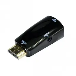 Перехідник Cablexpert HDMI-VGA M/F Black (A-HDMI-VGA-02) - мініатюра 4