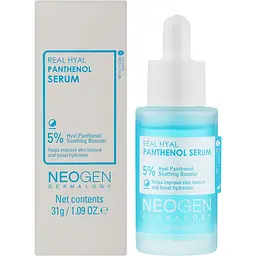 Сироватка для інтенсивного зволоження шкіри Neogen Dermalogy Real Hyal Panthenol Serum з пантенолом 30 мл