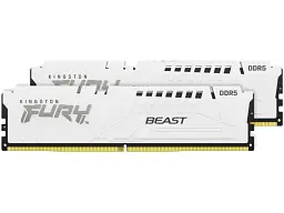 Пам'ять для настільних комп'ютерів Kingston FURY 32 GB (2x16GB) DDR5 6000 MHz Beast EXPO White (KF560C36BWE2K2-32) - мініатюра 4