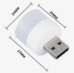 Світлячок LED лампочка нічник Світлодіодний USB світильник підсвічування UKC - мініатюра 8