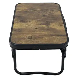 Стіл Bo-Camp Woodbine Compact 56x34 см коричневий/чорний (DAS303264) - мініатюра 3
