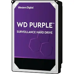 Накопичувач HDD WD SATA 4.0TB Purple 5400rpm 128MB (44PURZ)