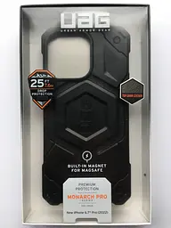 Чохол протиударний UAG Monarch Pro MagSafe (Original) 114031114040 для iPhone 14 Pro Max (6.7") Black