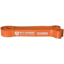 Гумка для фітнесу і кроссфіту Power System PS-4052 CrossFit Level 2 Orange (опір 10-35 кг) (PS-4052_Orange)