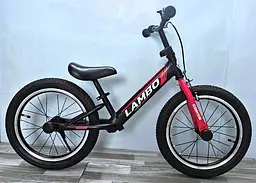 Велобіг Corso Lambo, рама, гальмо, колеса 16’’, дзвоник, LB-16322 - мініатюра 2