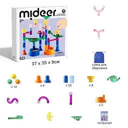 Конструктор Mideer Marble track 51 деталь (MD2264) - мініатюра 2