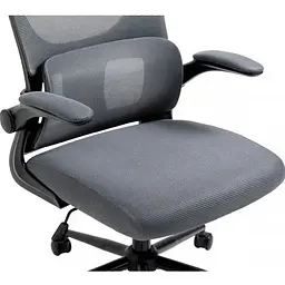 Офісне крісло GT Racer X-5728 Black/Gray [121531] - мініатюра 7