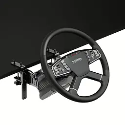 Кермо і педалі Moza Racing R5 Trucking Bundle for PC 14 кн. подв. педалі SR-PLite кермо TSW - мініатюра 4